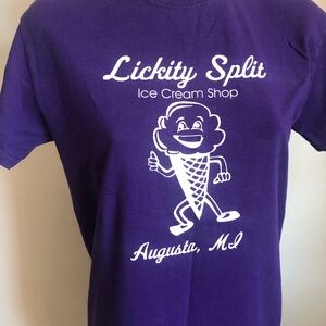 Purple Ice Cream Shop T-shirt Michigan S - M